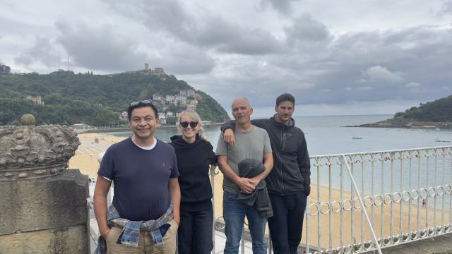 Crew in San Sebastian - July 2025